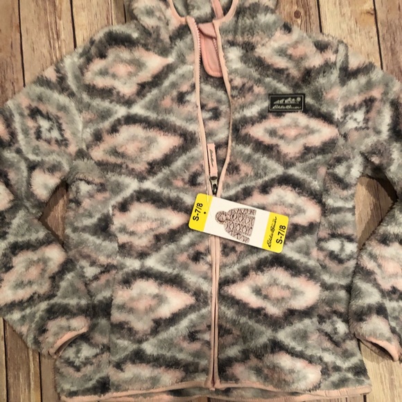 Eddie Bauer Fuzzy Sweater Jacket | Poshmark